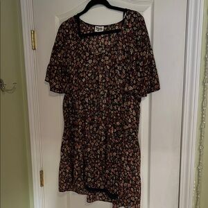 NWOT Show Me Your MuMu Black Floral Dress